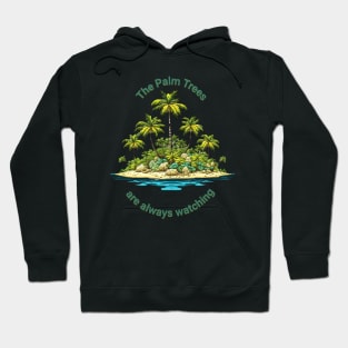 Palm Tree Island Hoodie